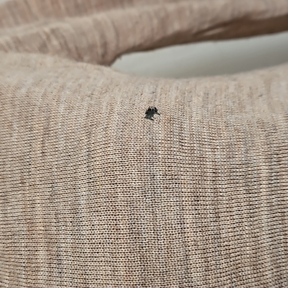 BCBG MAXAZRIA Tan Beige Wool Ruffle Cardigan Sweater Sz. XS - Picture 3 of 12